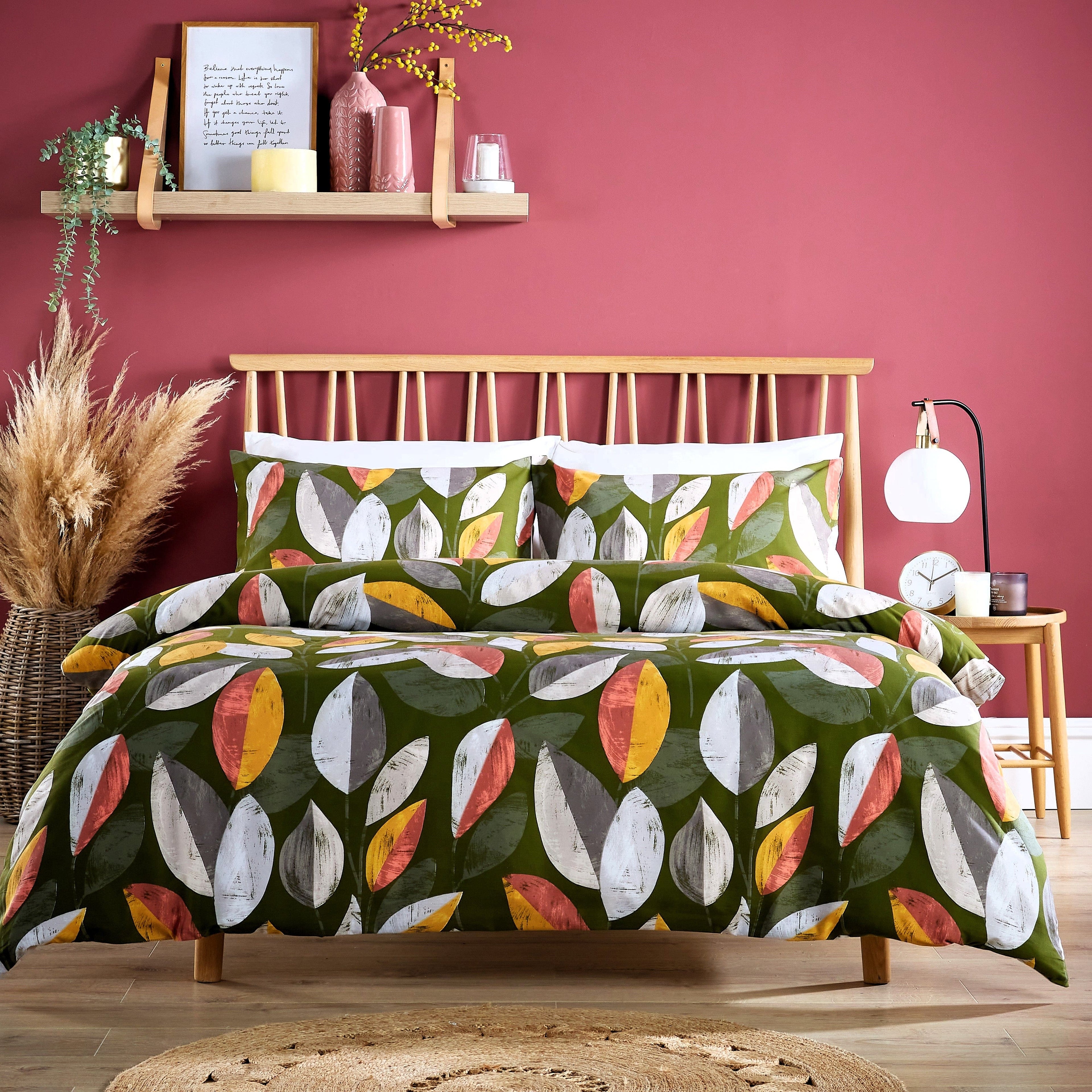 OLIVIA ROCCO Luxury Cotton Rich Duvet Sets Easycare Includes Duvet Cover And Pillowcases