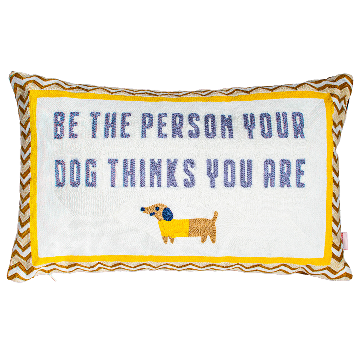Dog Lover Needlepoint Pillow