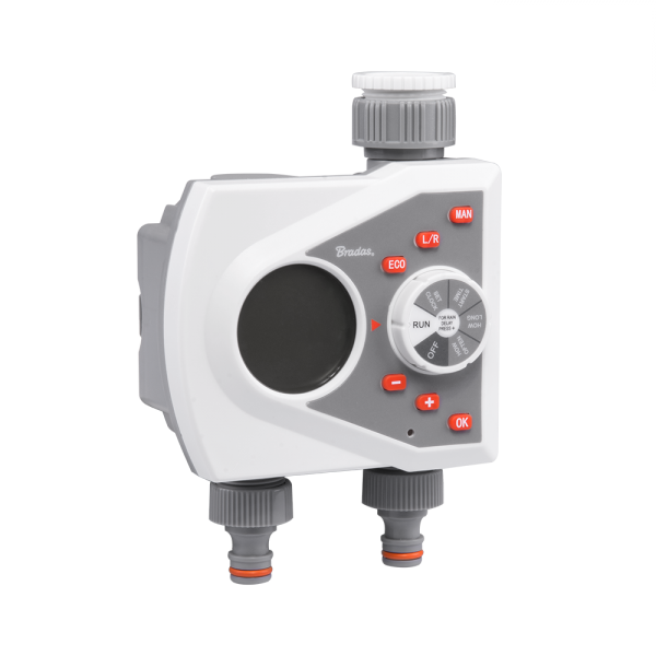 White Line 2-Way Electronic Control Water Timer